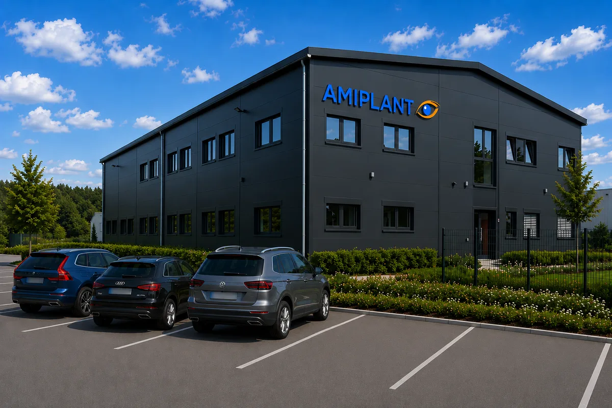 Neubau AMIPLANT GmbH in Plech – moderner Entwicklungs- und Produktionsstandort für Medizintechnik
